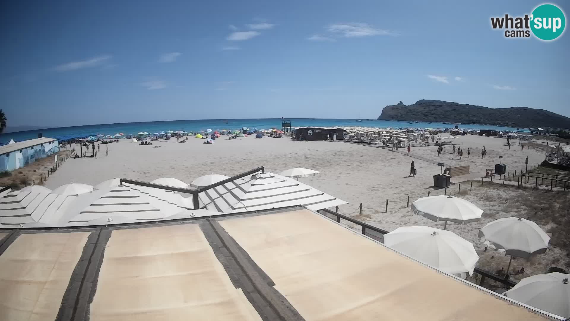 Poetto beach webcam | Cagliari | Sardinia
