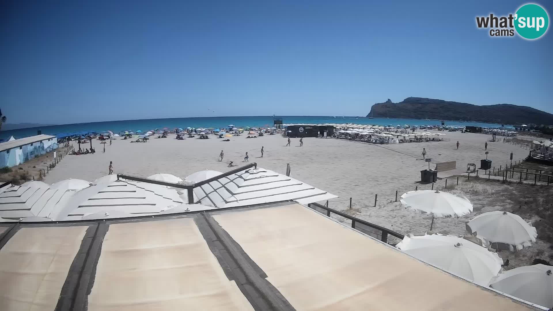 Webcam spiaggia del Poetto | Cagliari | Sardegna