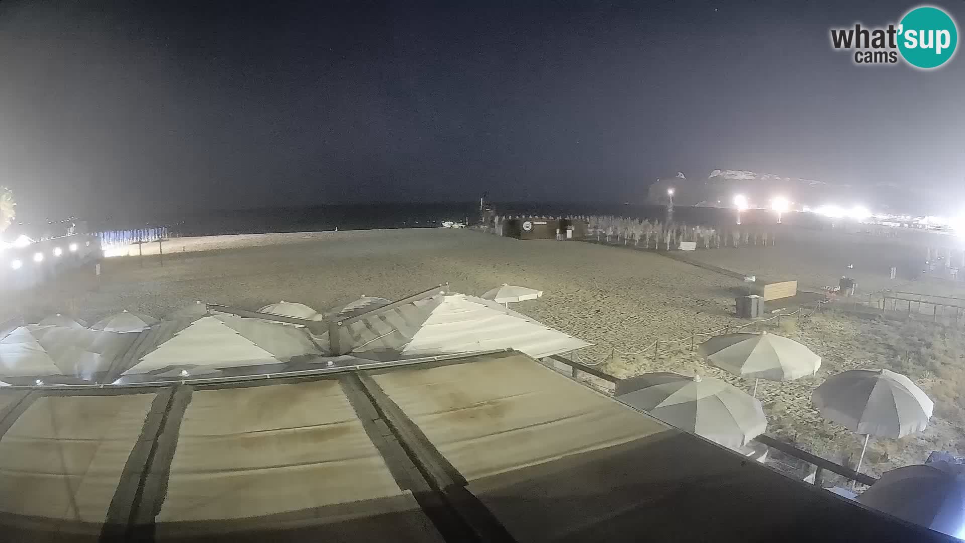 Poetto beach webcam | Cagliari | Sardinia