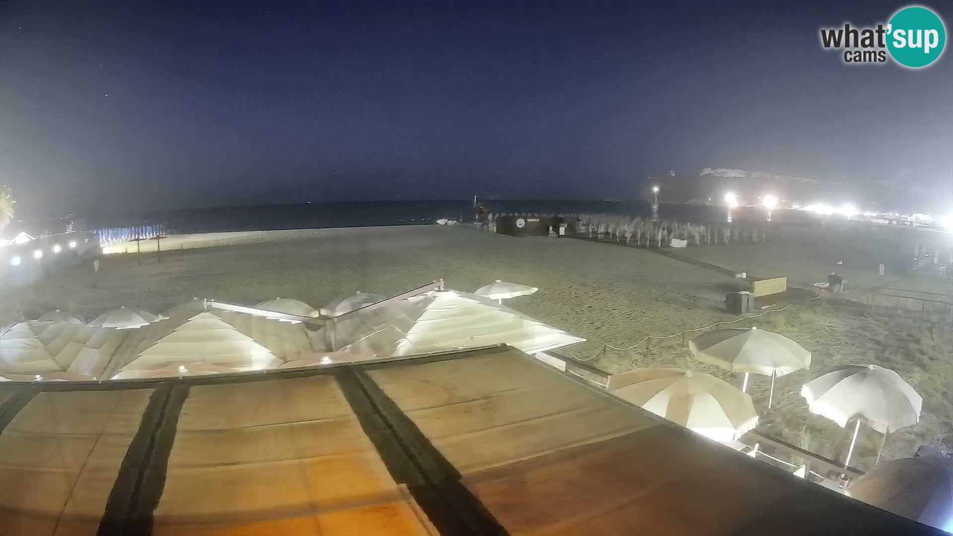 Poetto Strand Webcam | Cagliari | Sardinien