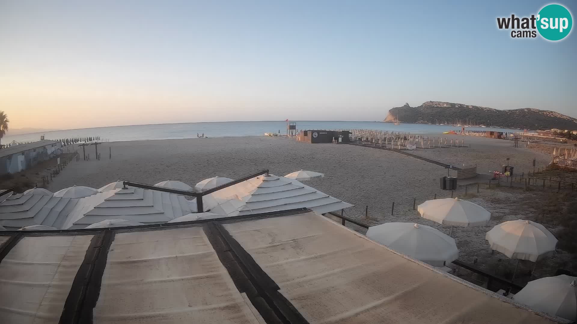 Webcam plage de Poetto | Cagliari | Sardaigne