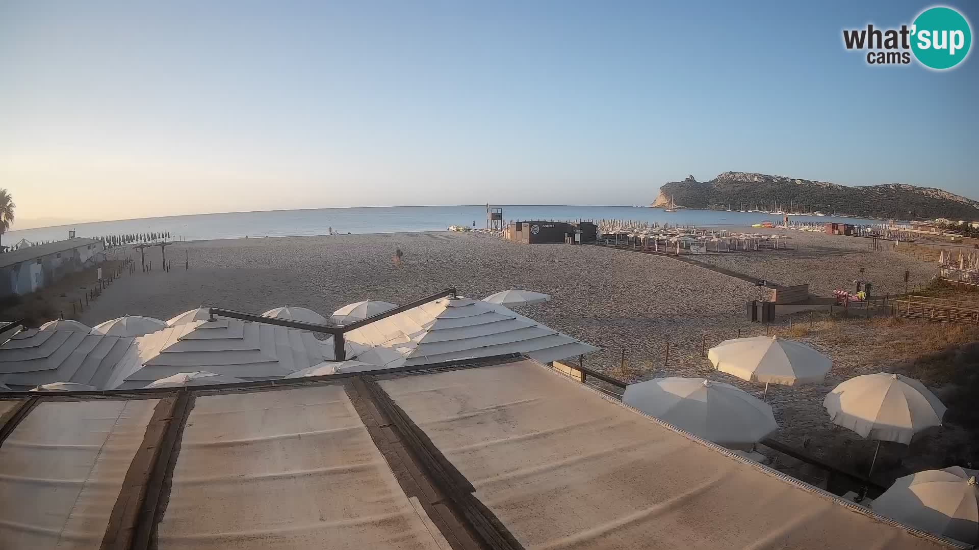 Poetto beach webcam | Cagliari | Sardinia