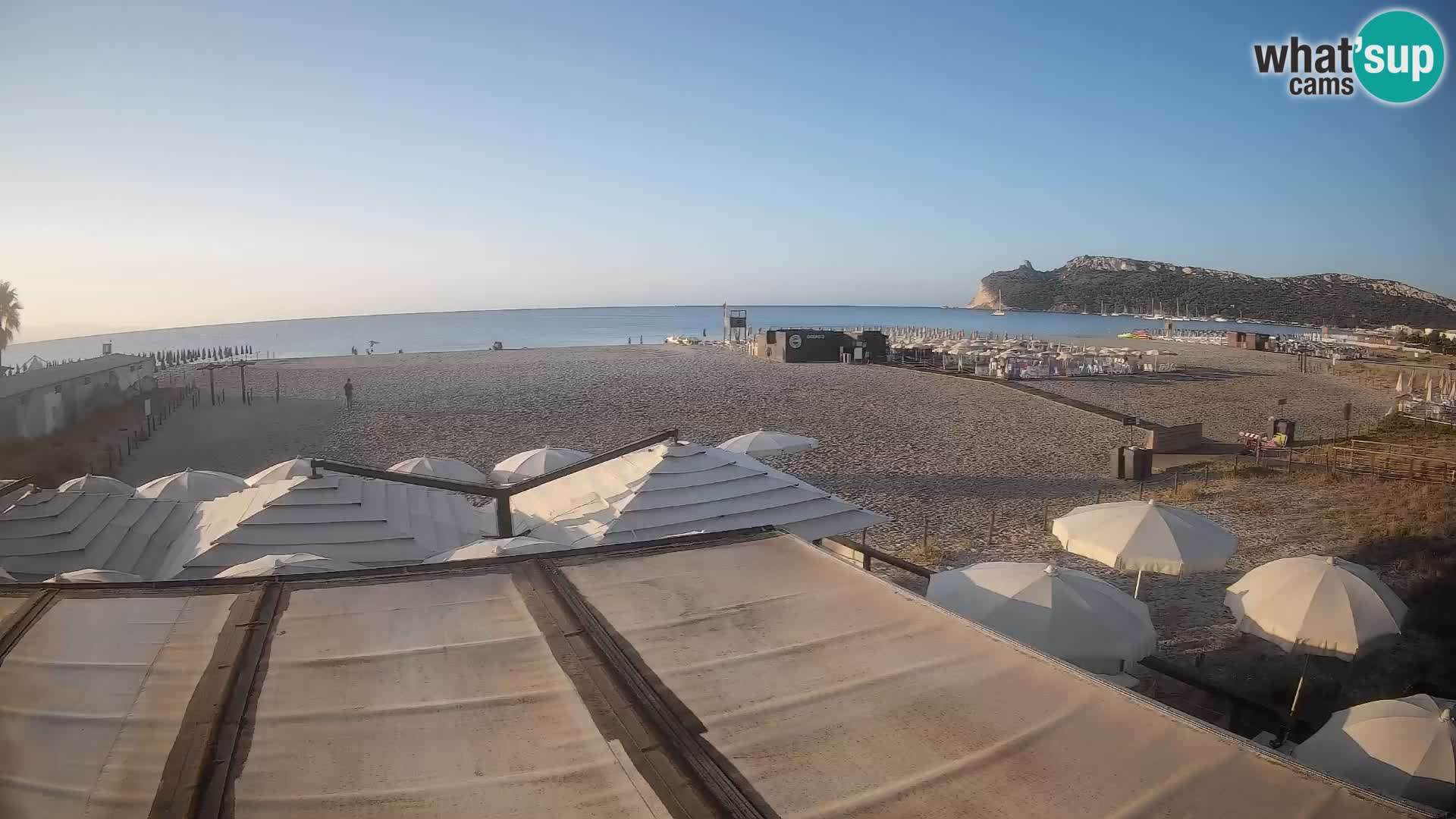 Poetto beach webcam | Cagliari | Sardinia