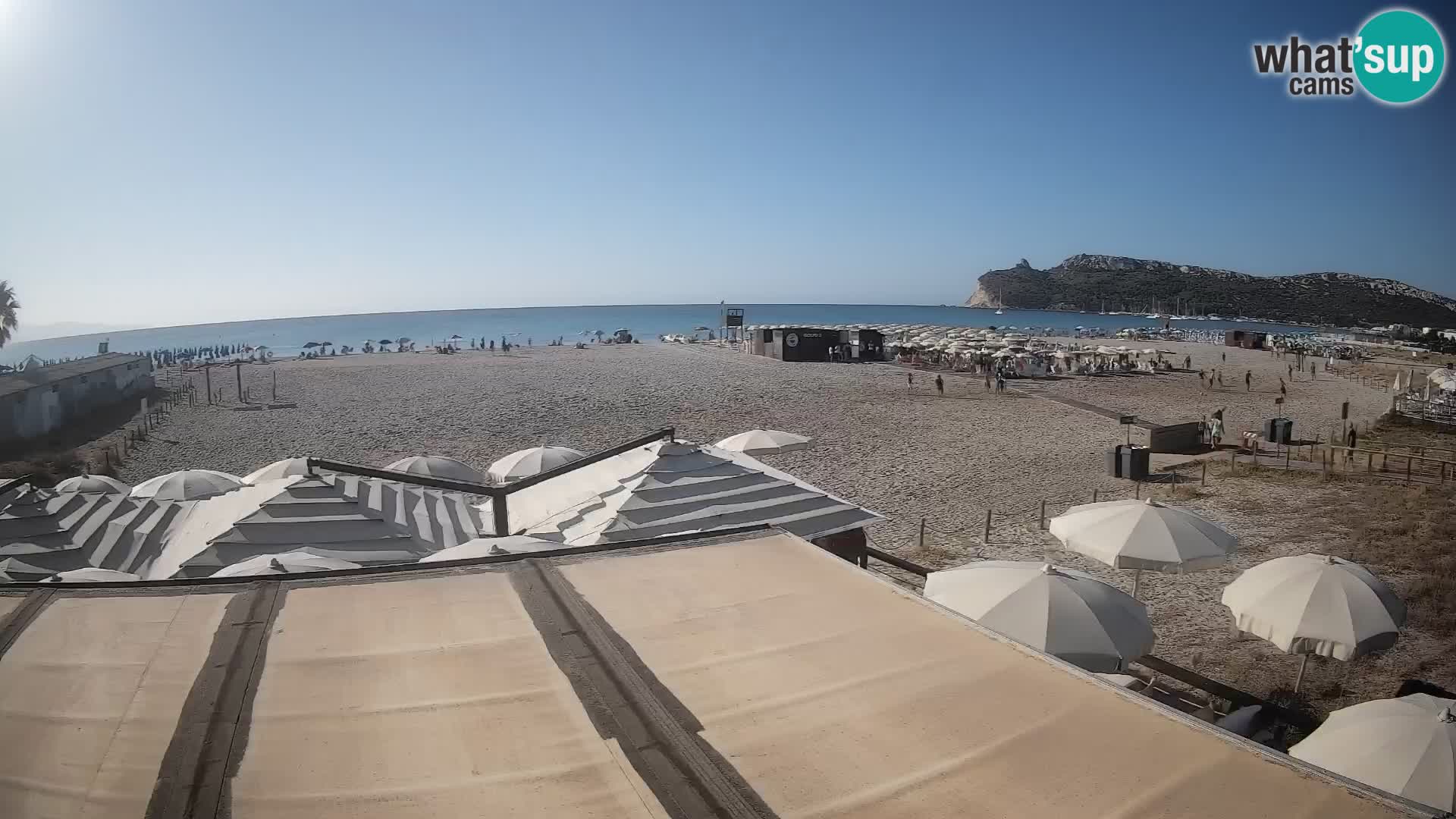 Poetto beach webcam | Cagliari | Sardinia