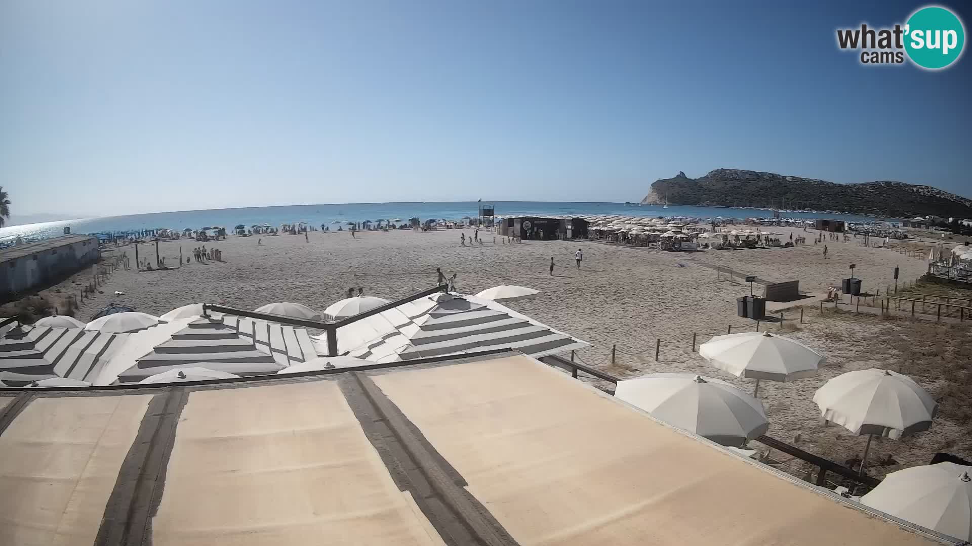 Poetto Strand Webcam | Cagliari | Sardinien
