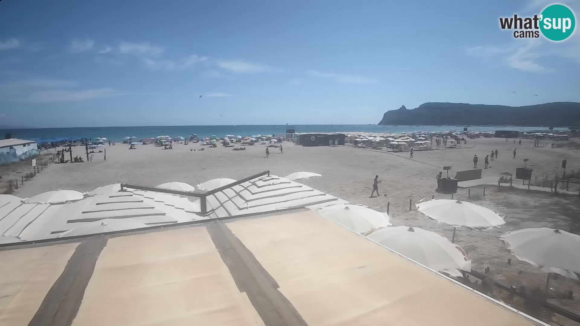 Poetto beach webcam | Cagliari | Sardinia