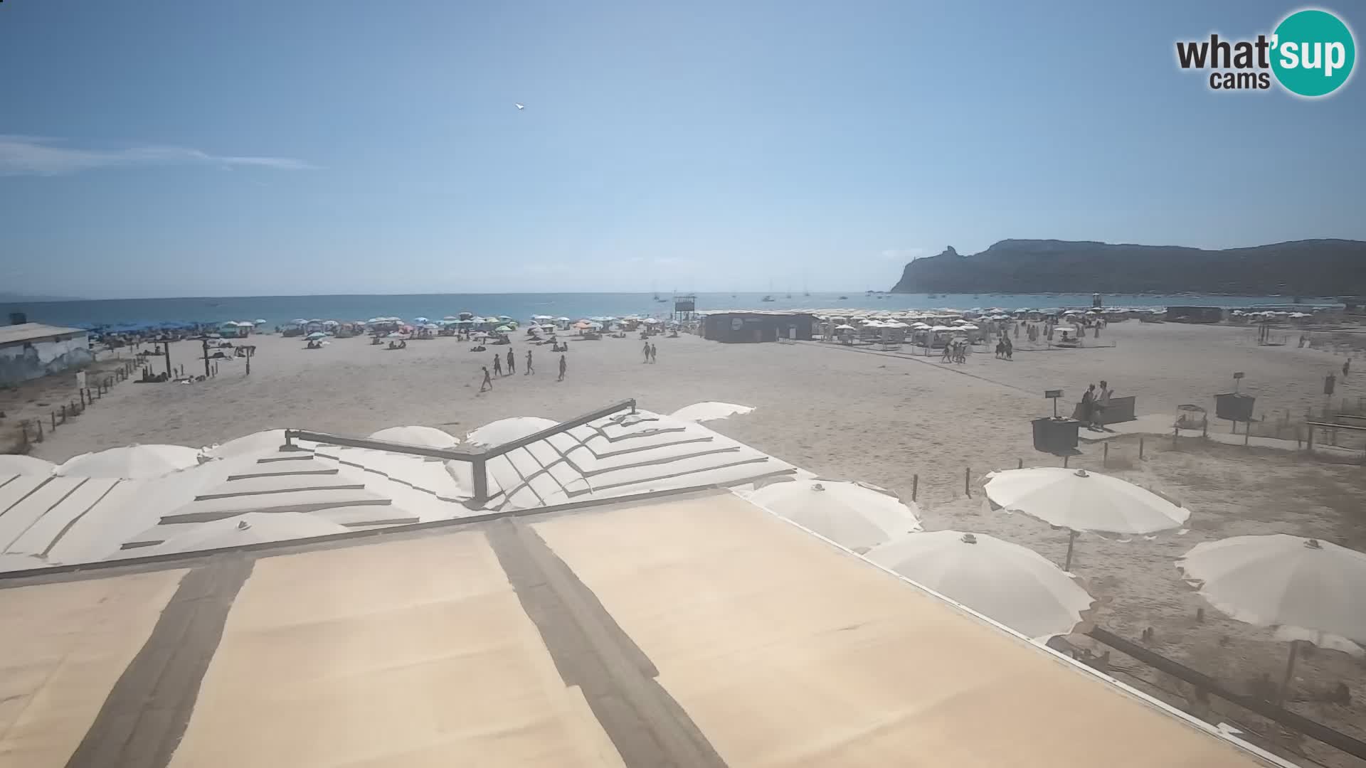 Poetto beach webcam | Cagliari | Sardinia