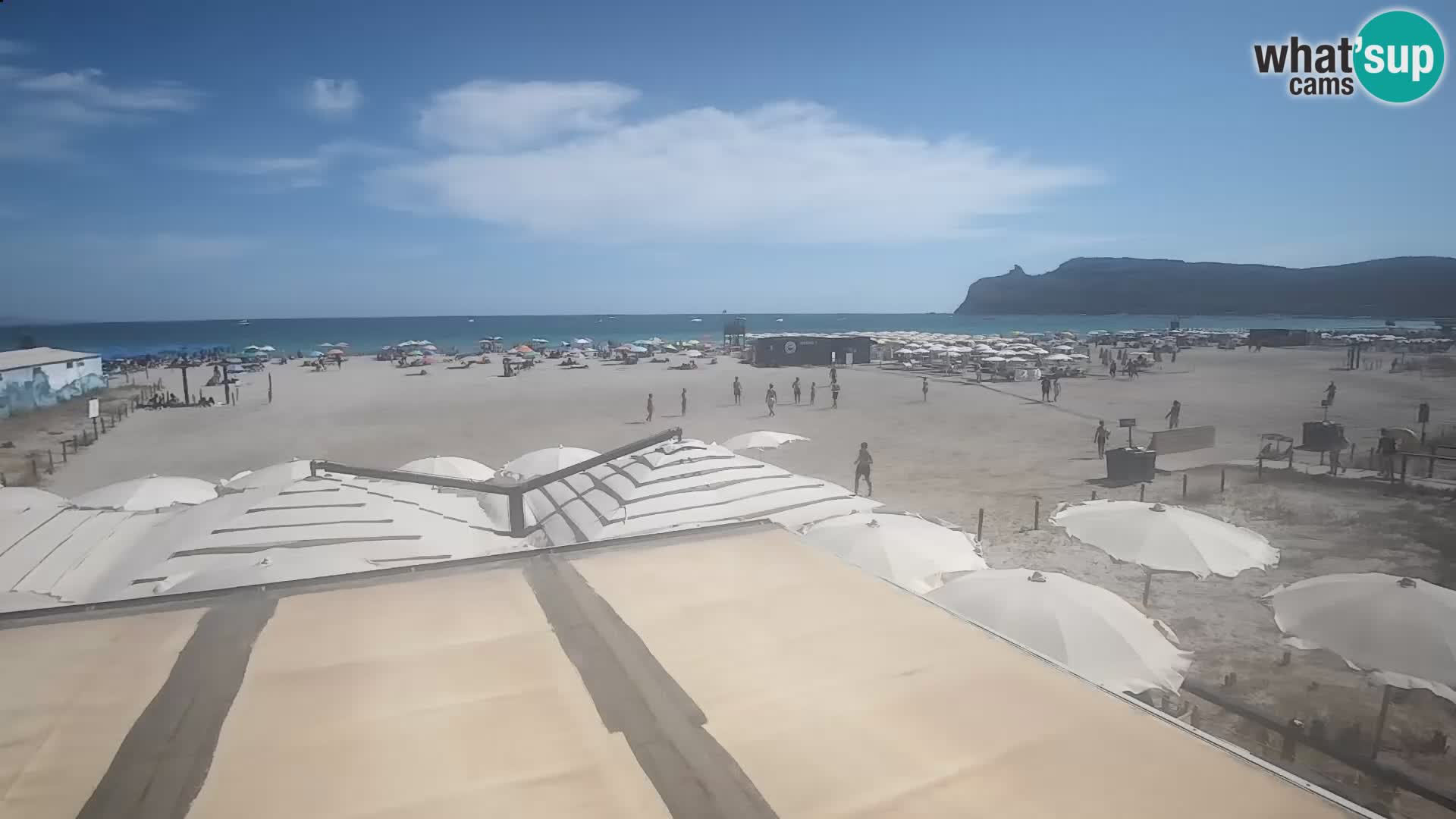 Poetto beach webcam | Cagliari | Sardinia