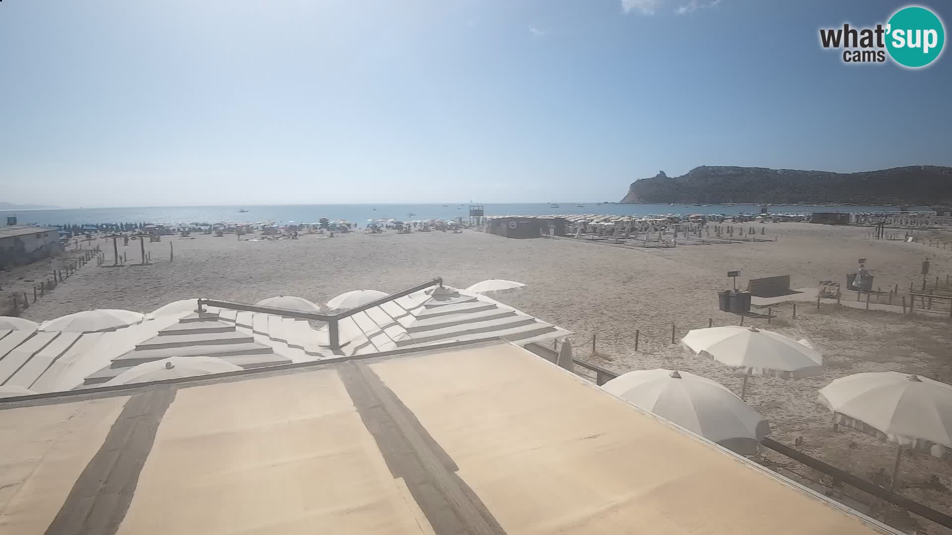 Webcam spiaggia del Poetto | Cagliari | Sardegna