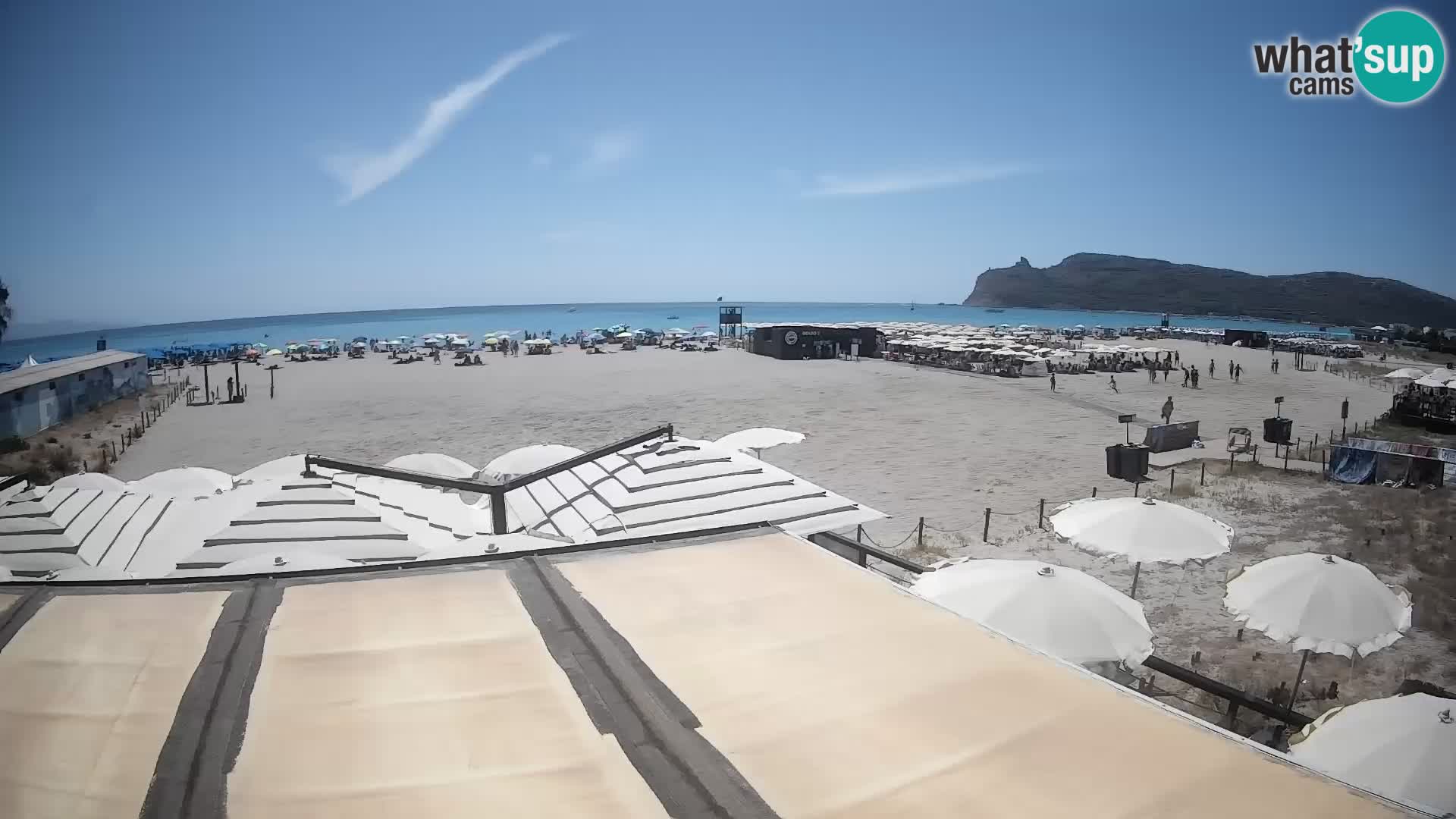 Webcam spiaggia del Poetto | Cagliari | Sardegna