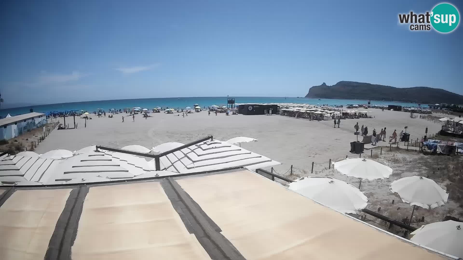 Webcam spiaggia del Poetto | Cagliari | Sardegna