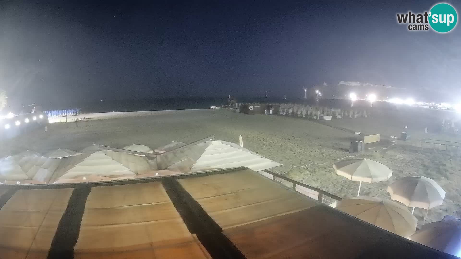 Webcam plage de Poetto | Cagliari | Sardaigne