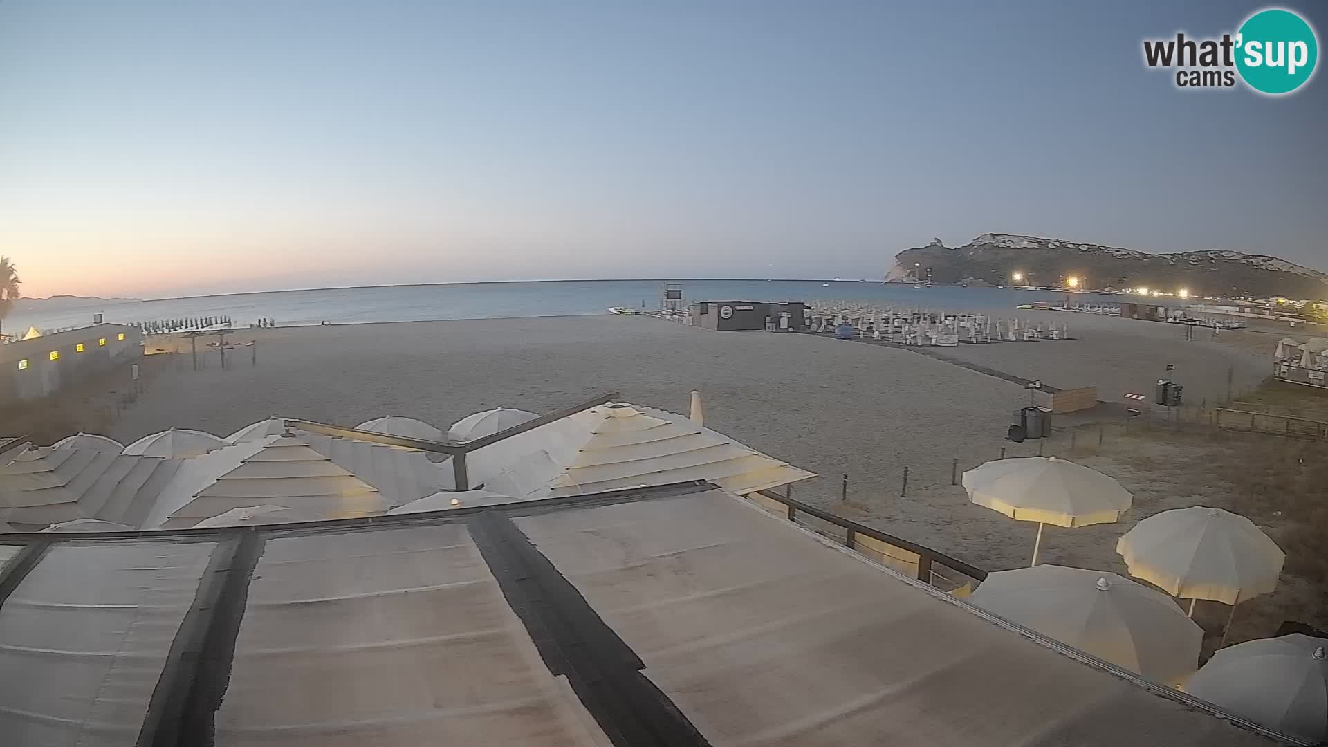 Poetto beach webcam | Cagliari | Sardinia