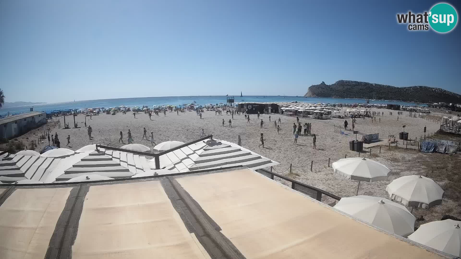 Poetto beach webcam | Cagliari | Sardinia