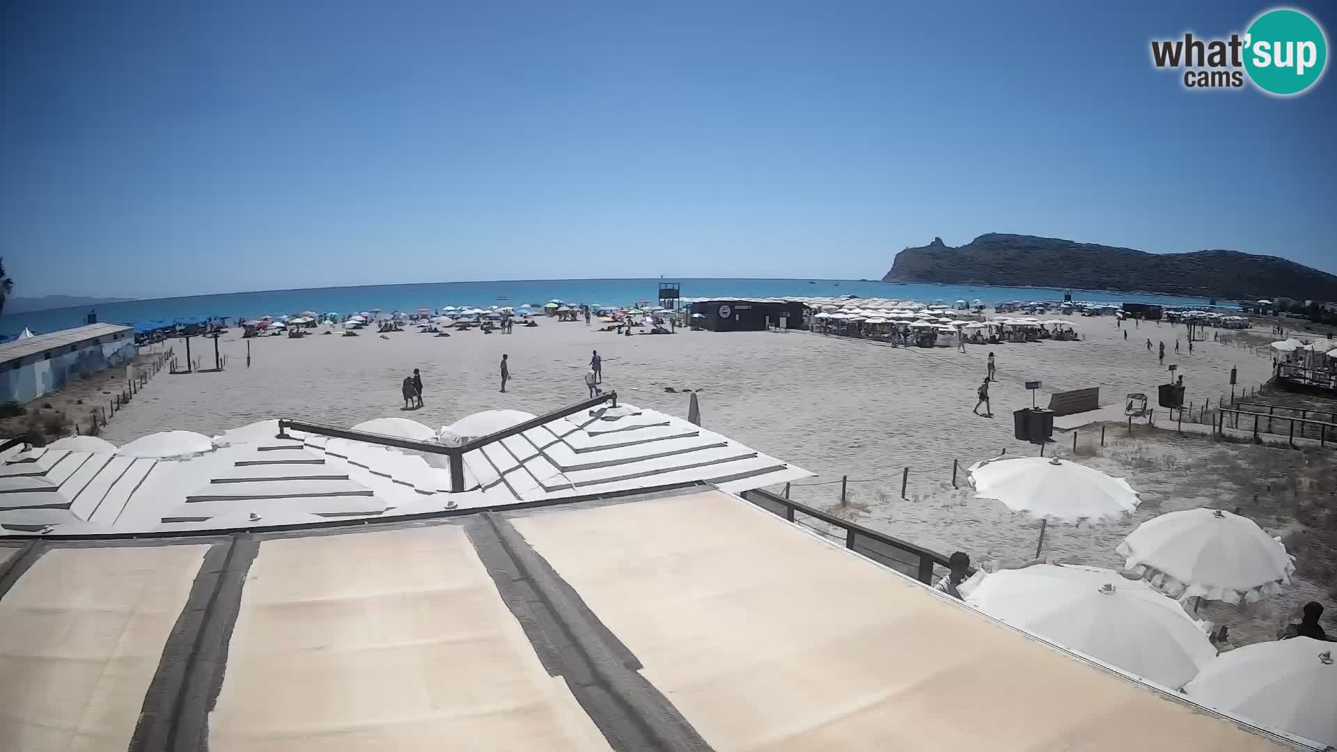 Poetto Strand Webcam | Cagliari | Sardinien
