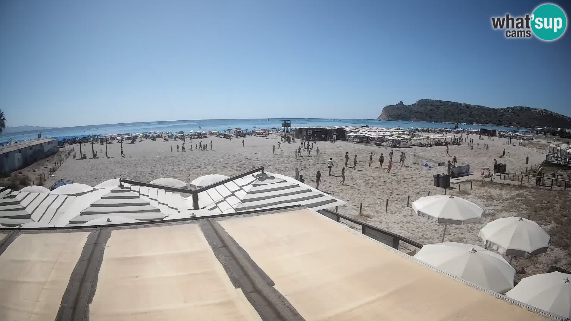 Poetto beach webcam | Cagliari | Sardinia