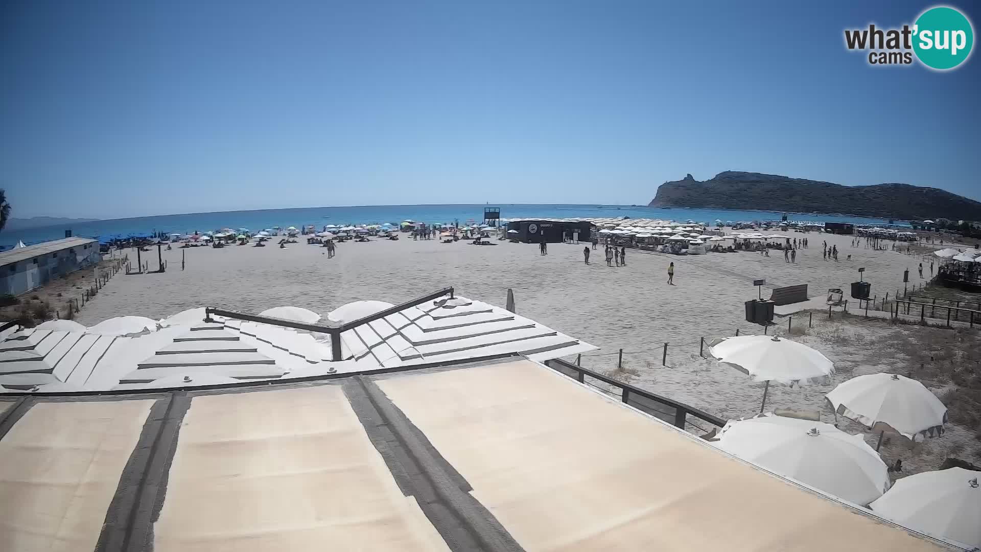 Webcam playa de Poetto | Cagliari | Cerdeña