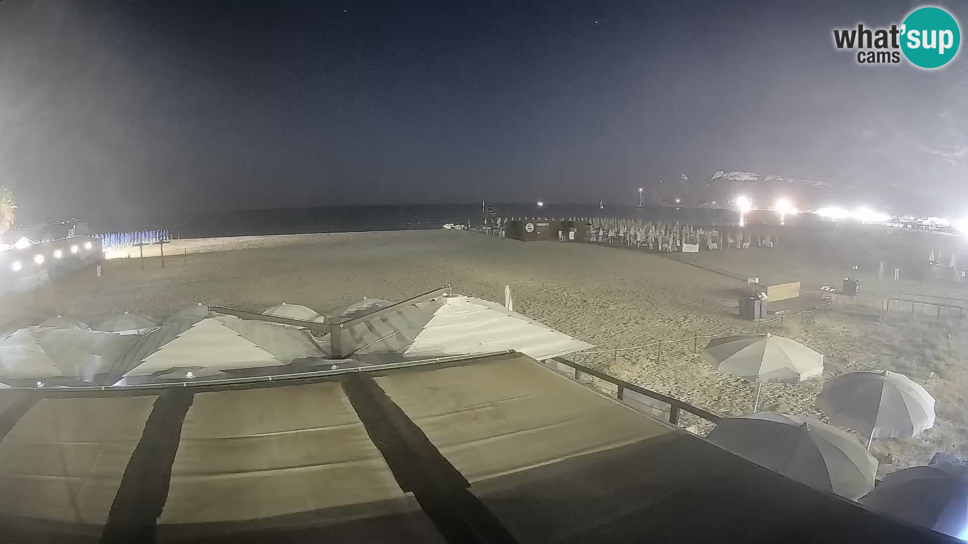 Webcam spiaggia del Poetto | Cagliari | Sardegna