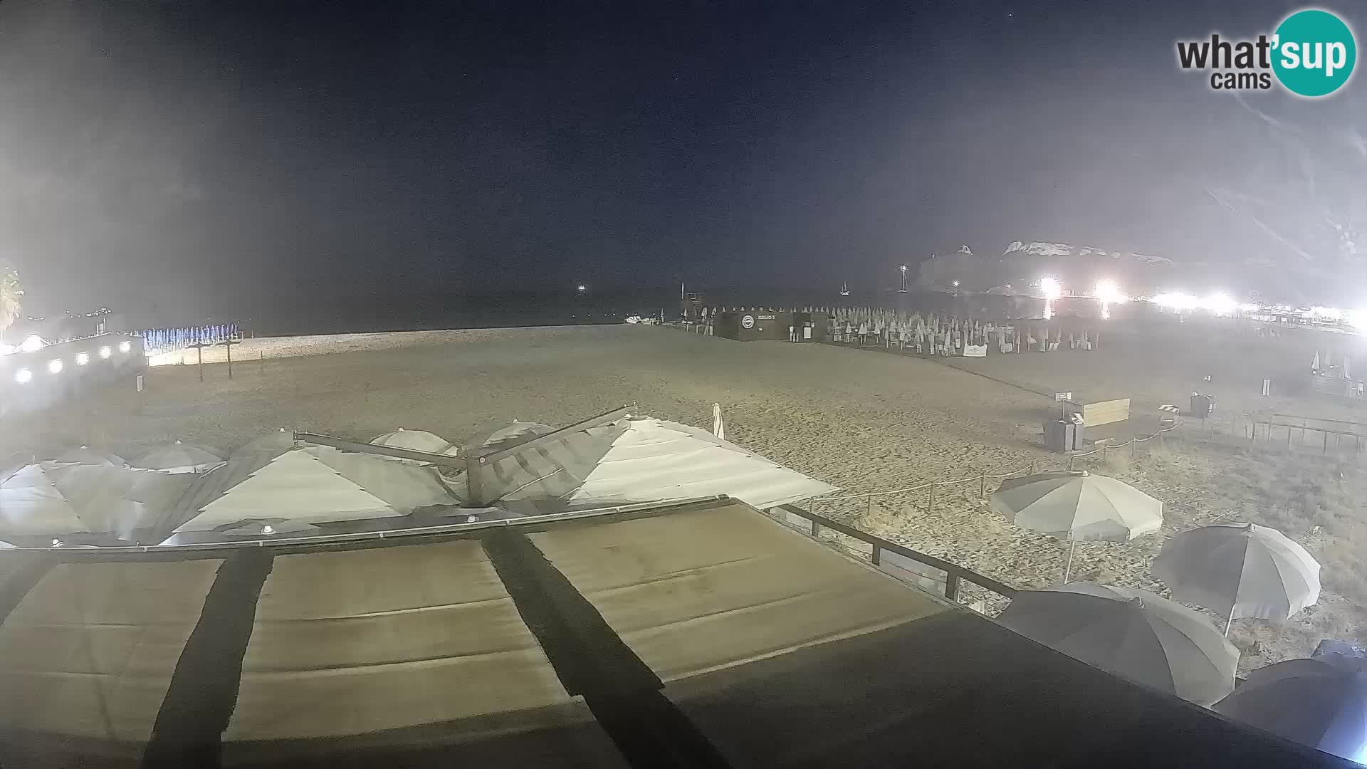 Poetto Strand Webcam | Cagliari | Sardinien