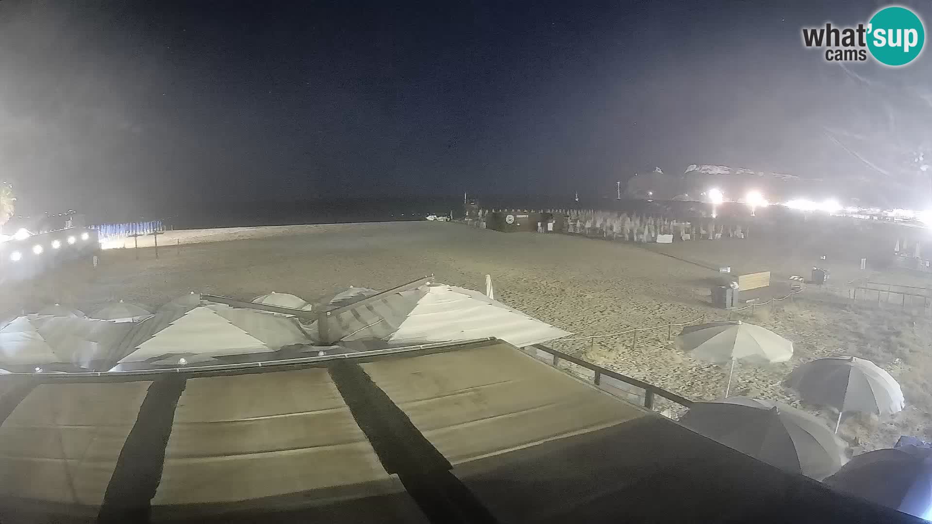 Poetto beach webcam | Cagliari | Sardinija