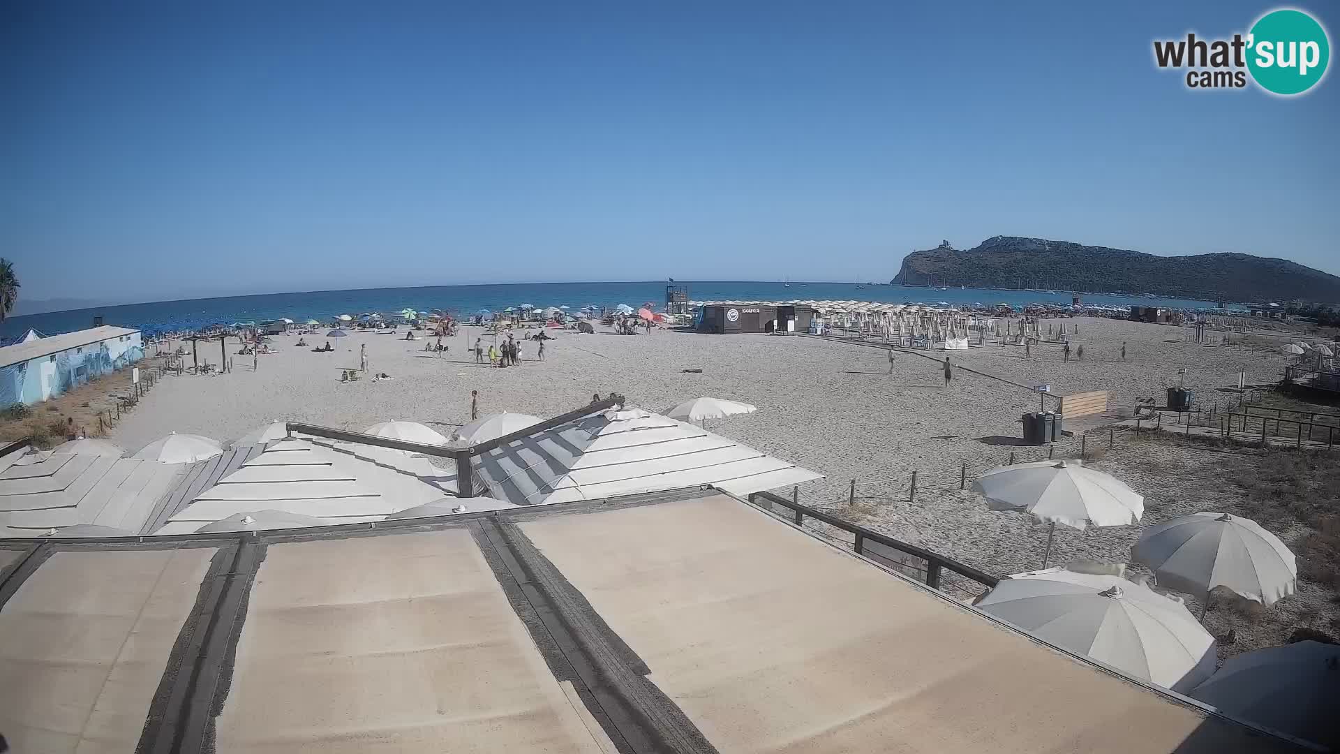 Poetto beach webcam | Cagliari | Sardinia