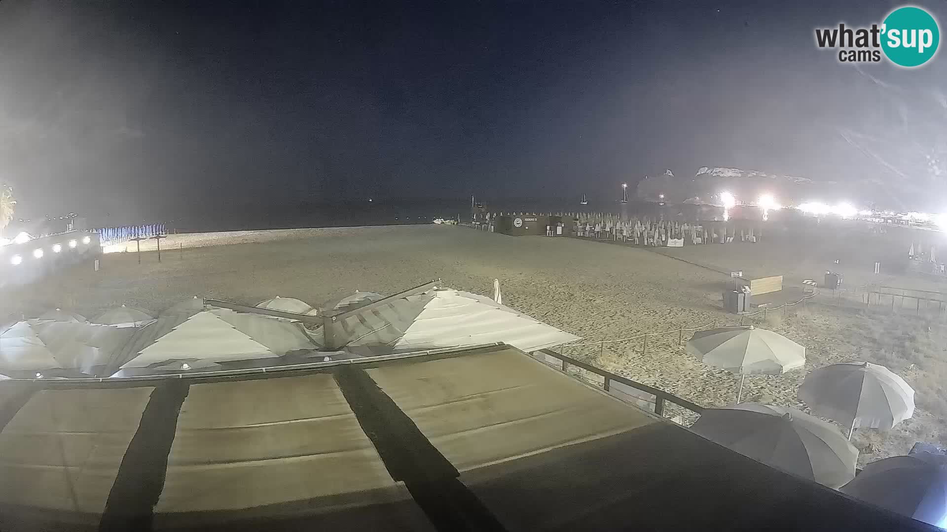 Poetto beach webcam | Cagliari | Sardinia