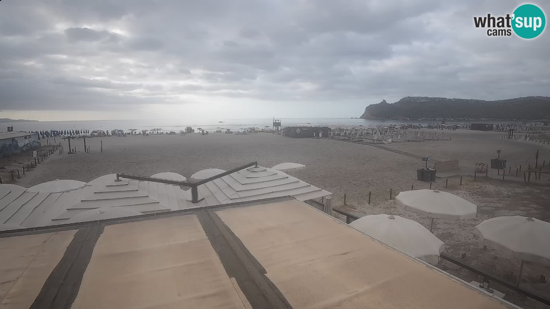 Webcam plage de Poetto | Cagliari | Sardaigne