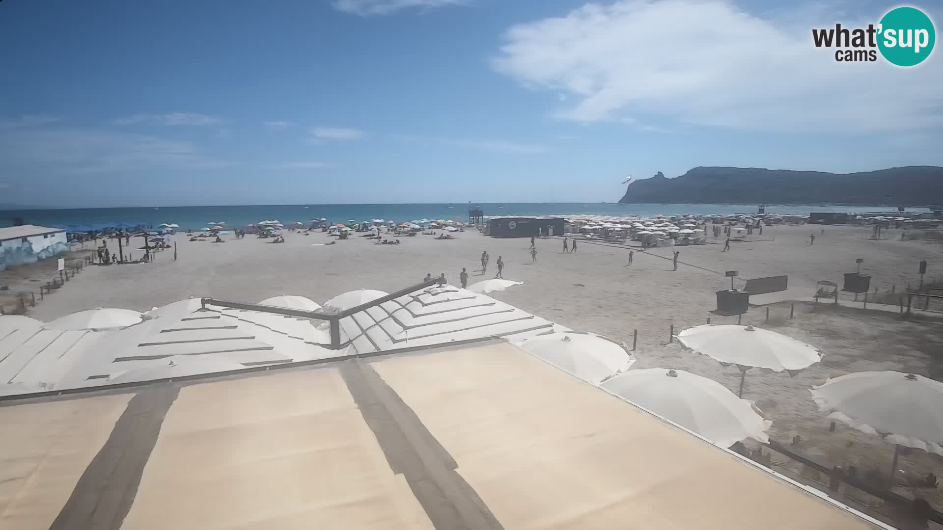 Poetto Strand Webcam | Cagliari | Sardinien