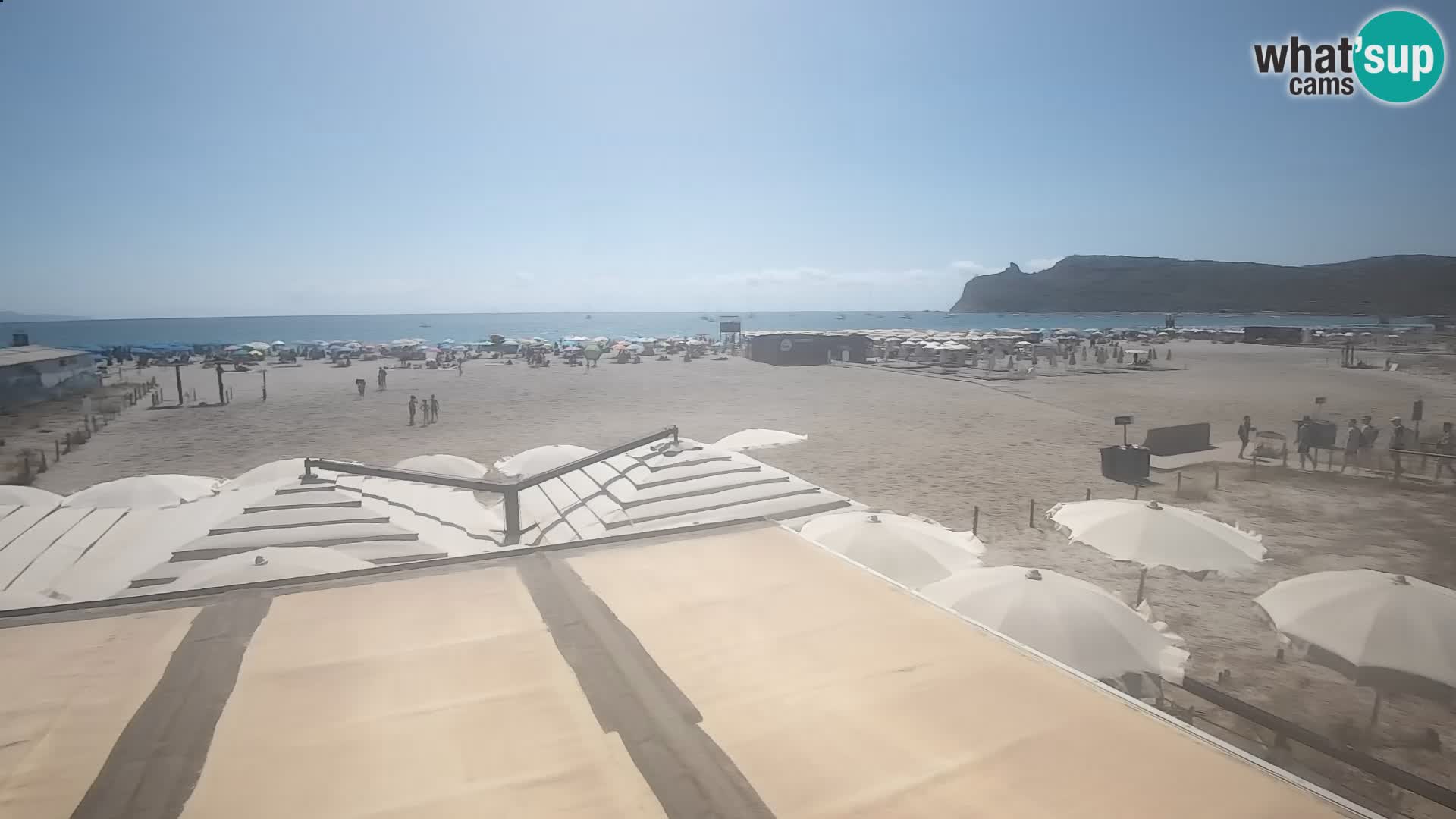 Webcam spiaggia del Poetto | Cagliari | Sardegna