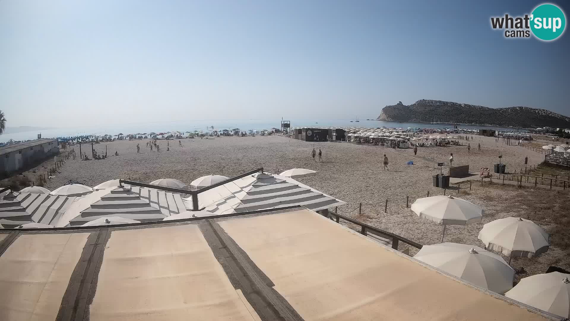 Poetto beach webcam | Cagliari | Sardinia