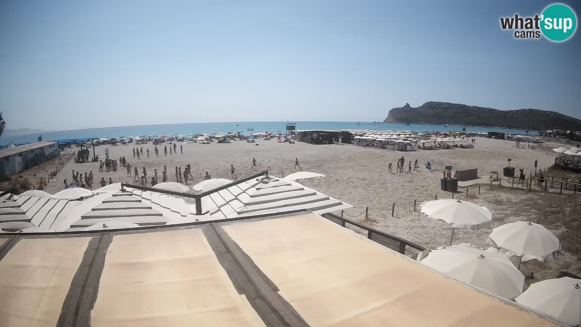 Poetto beach webcam | Cagliari | Sardinia