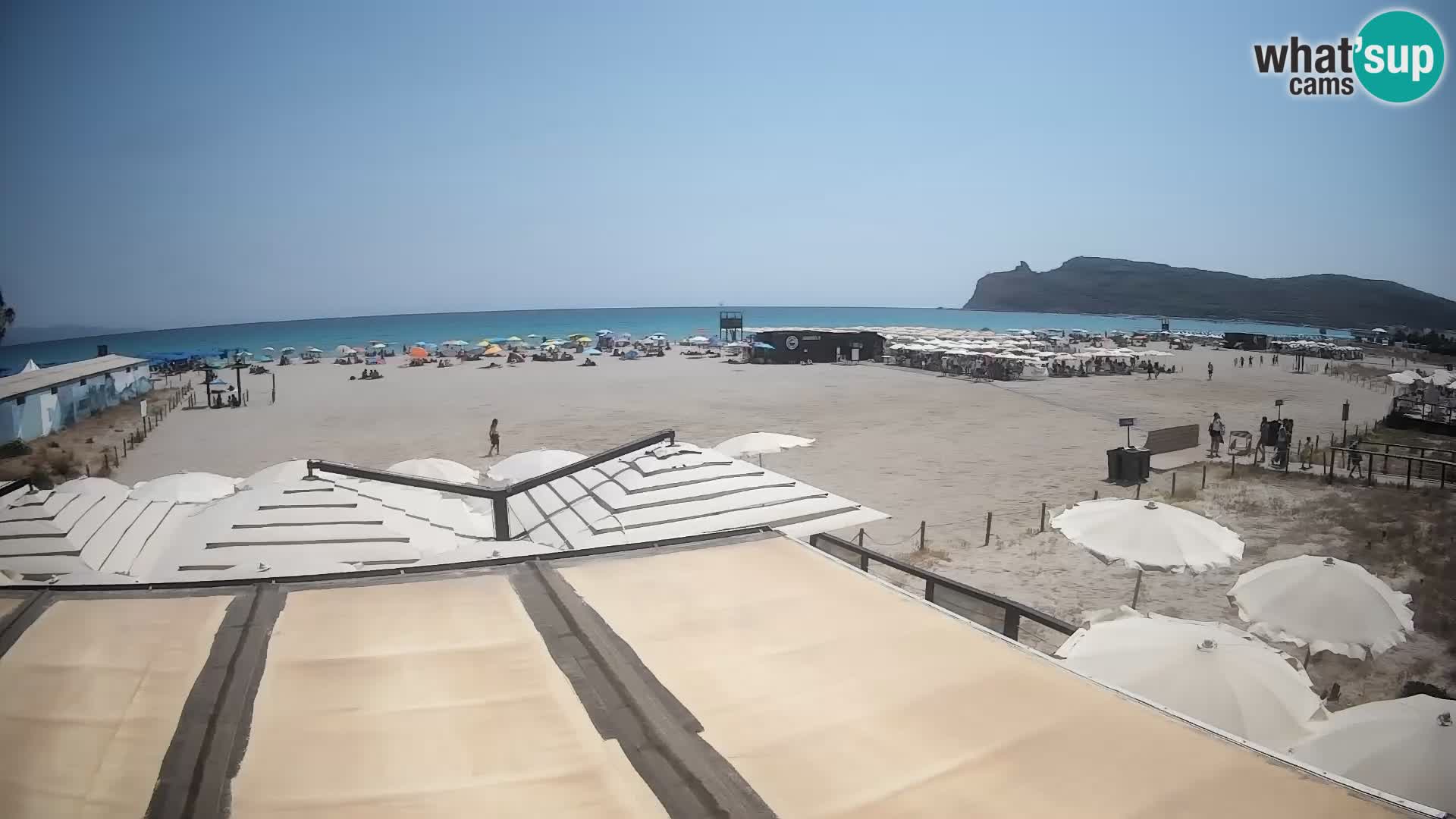 Poetto beach webcam | Cagliari | Sardinia