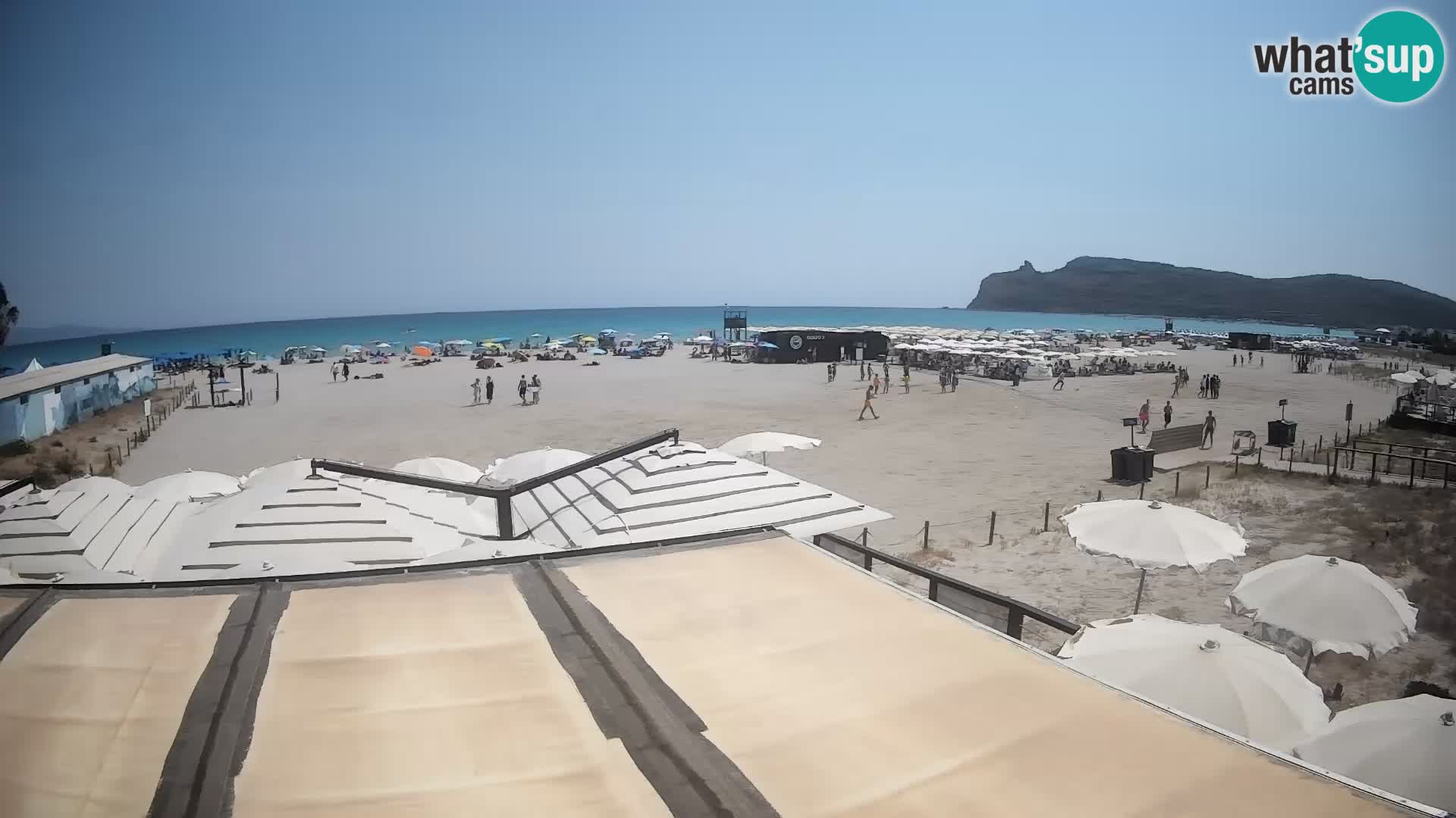 Poetto beach webcam | Cagliari | Sardinia