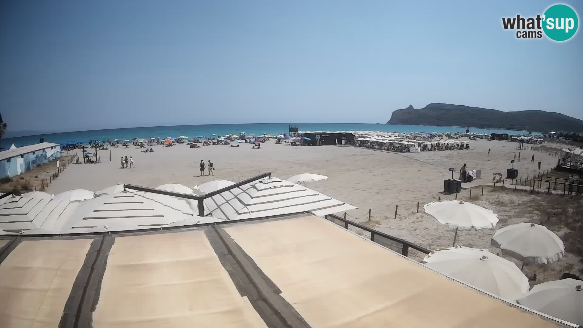 Poetto beach webcam | Cagliari | Sardinia