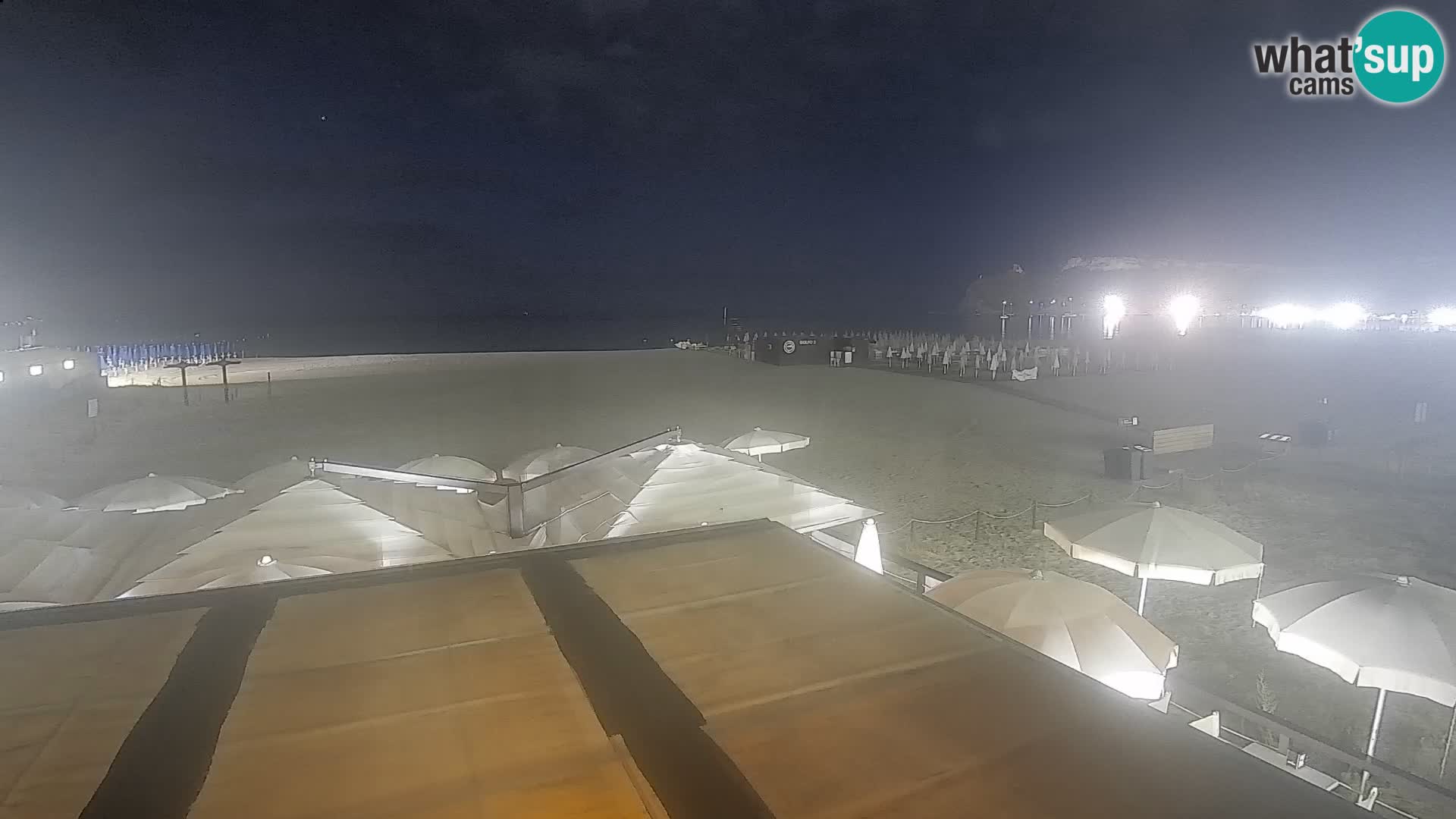 Poetto Strand Webcam | Cagliari | Sardinien