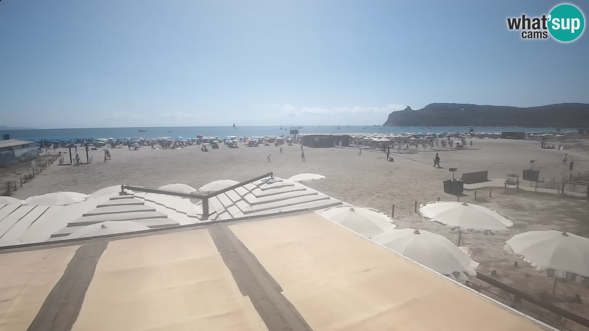 Webcam playa de Poetto | Cagliari | Cerdeña