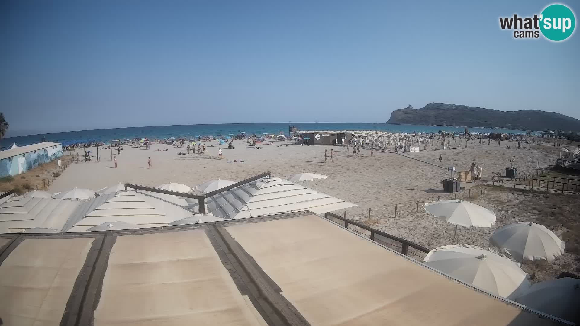 Poetto beach webcam | Cagliari | Sardinia