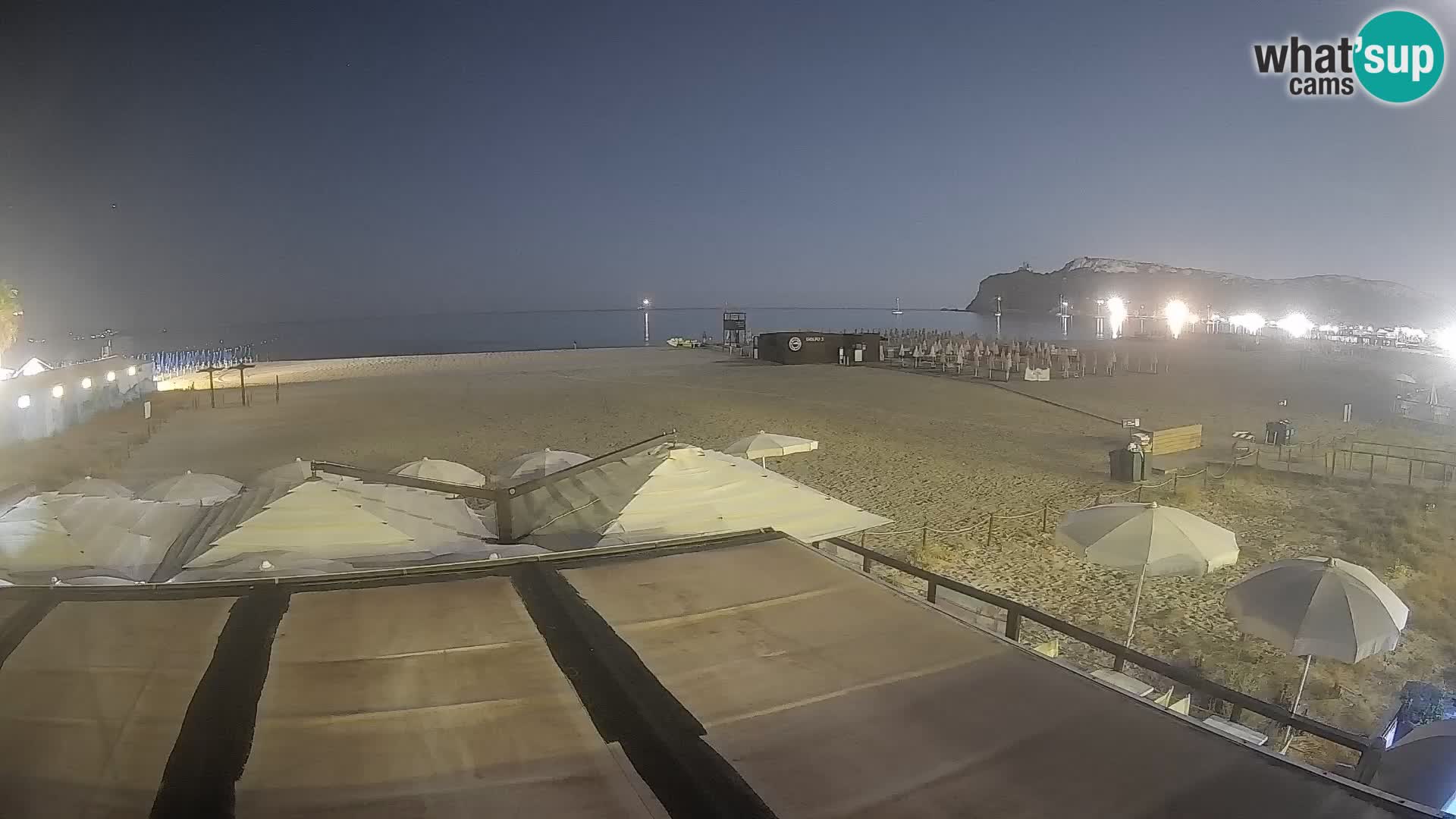 Poetto beach webcam | Cagliari | Sardinia