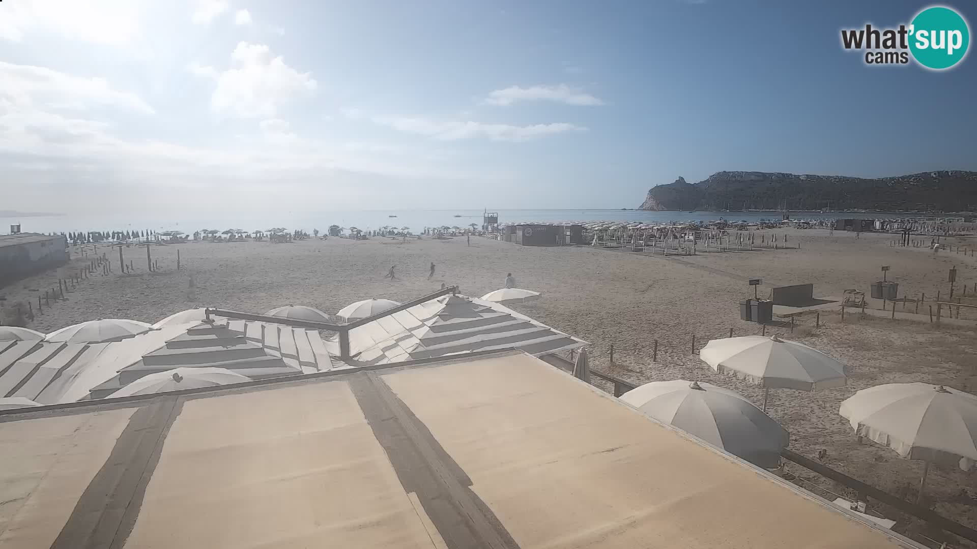 Poetto beach webcam | Cagliari | Sardinia
