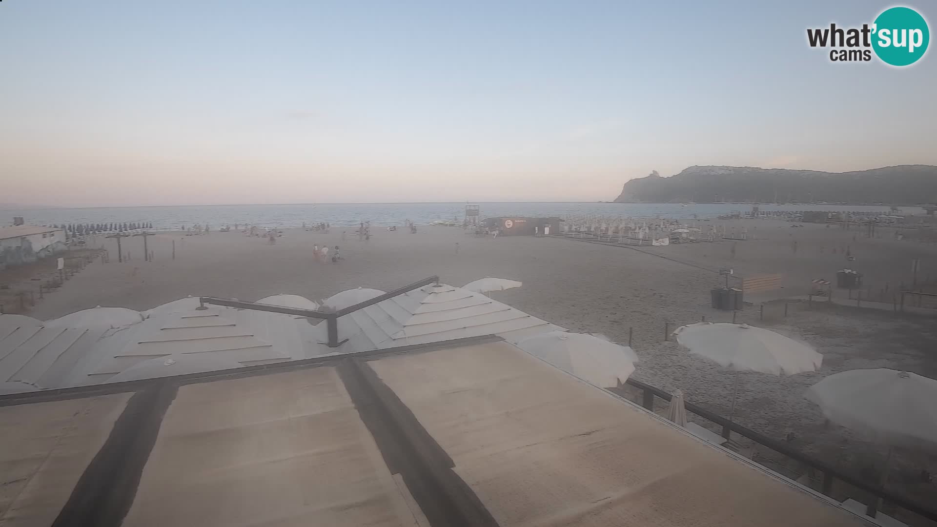 Poetto beach webcam | Cagliari | Sardinia