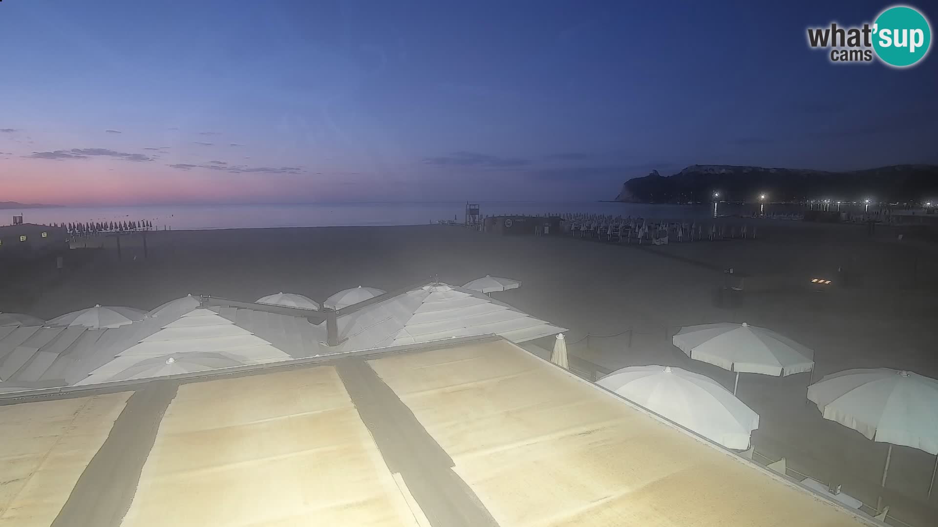 Poetto beach webcam | Cagliari | Sardinia