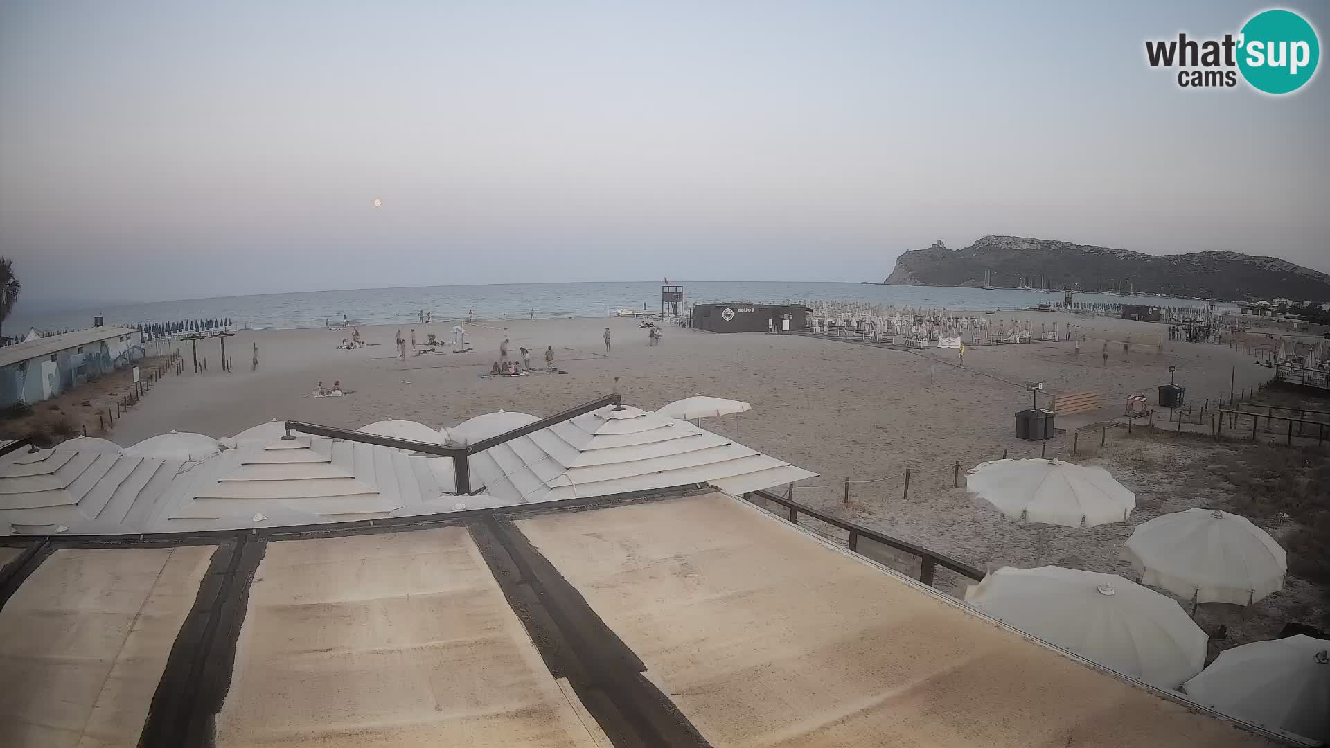 Poetto beach webcam | Cagliari | Sardinija