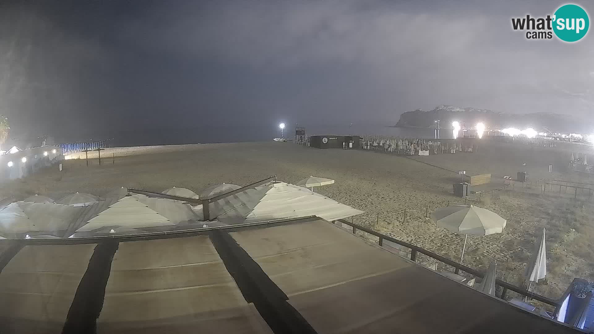 Poetto Strand Webcam | Cagliari | Sardinien