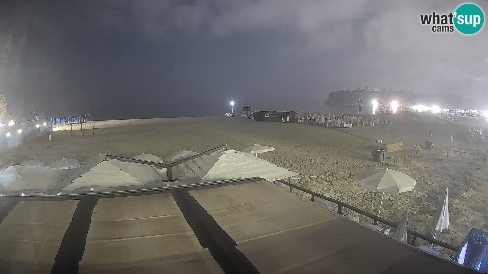 Poetto Strand Webcam | Cagliari | Sardinien