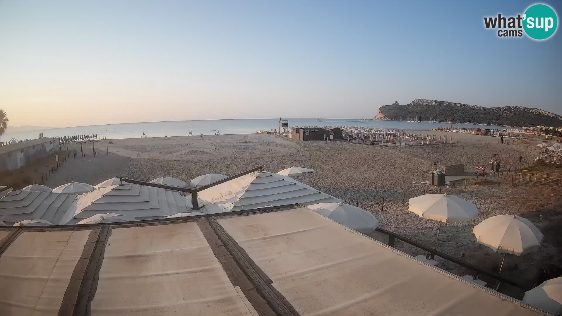 Poetto beach webcam | Cagliari | Sardinija