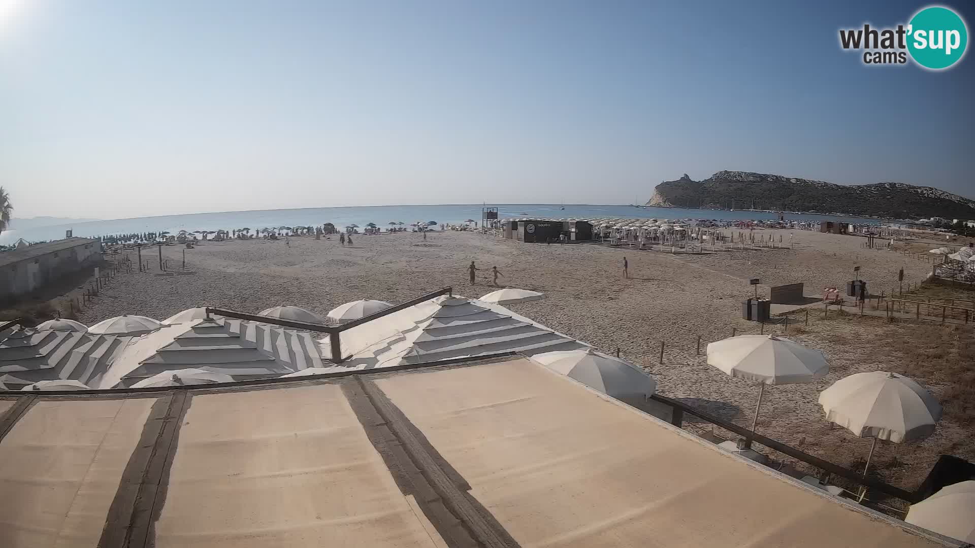 Poetto Strand Webcam | Cagliari | Sardinien