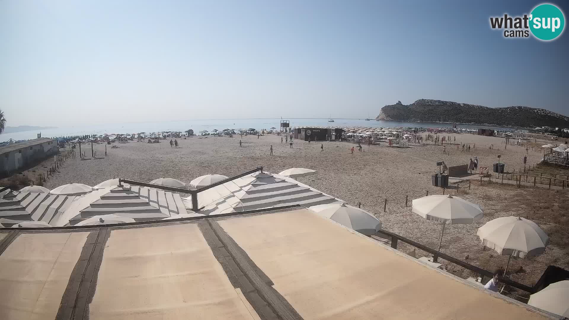 Poetto beach webcam | Cagliari | Sardinija