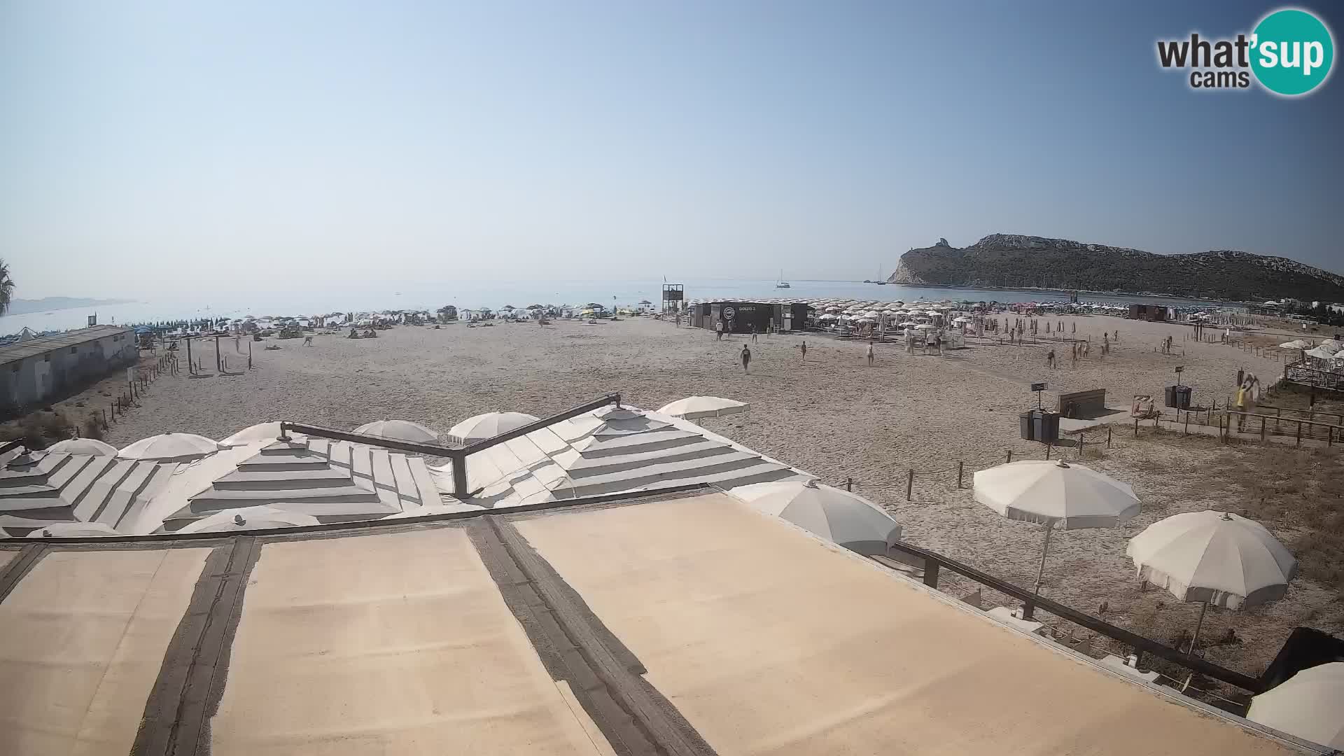 Poetto beach webcam | Cagliari | Sardinija