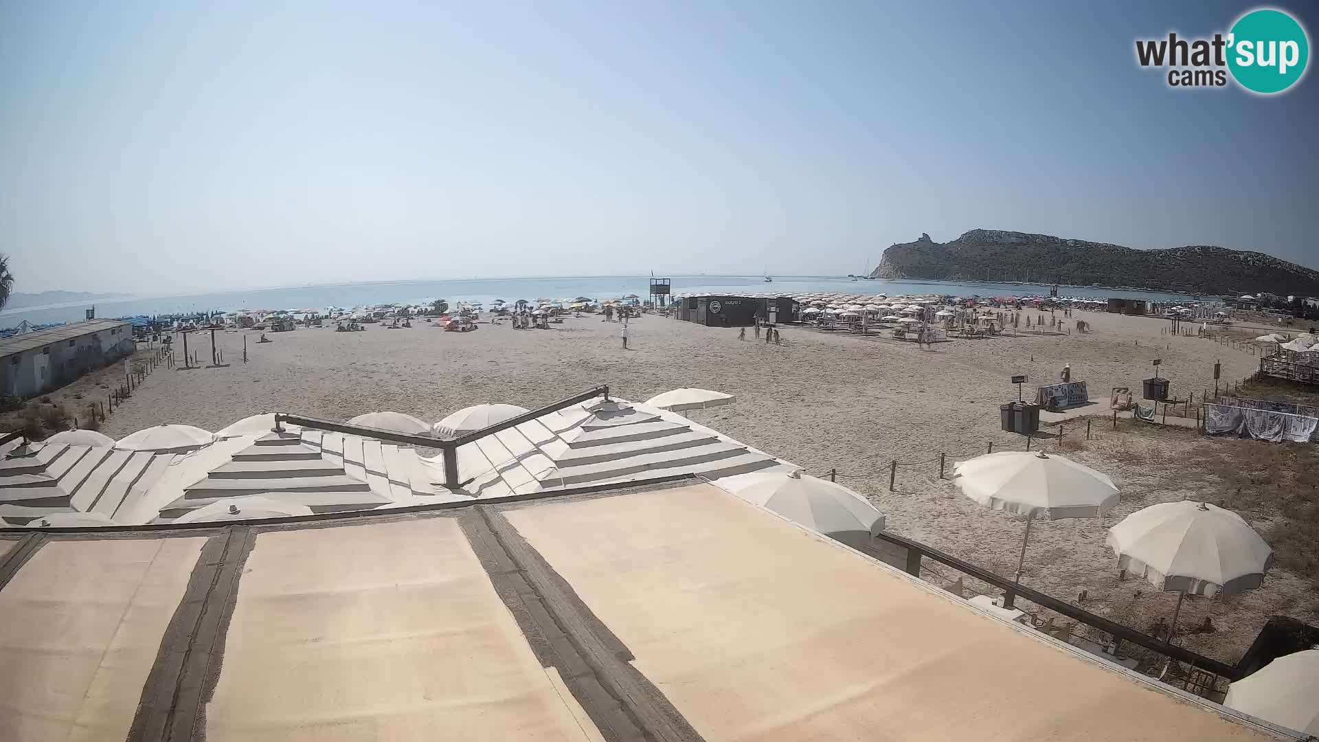 Poetto beach webcam | Cagliari | Sardinija