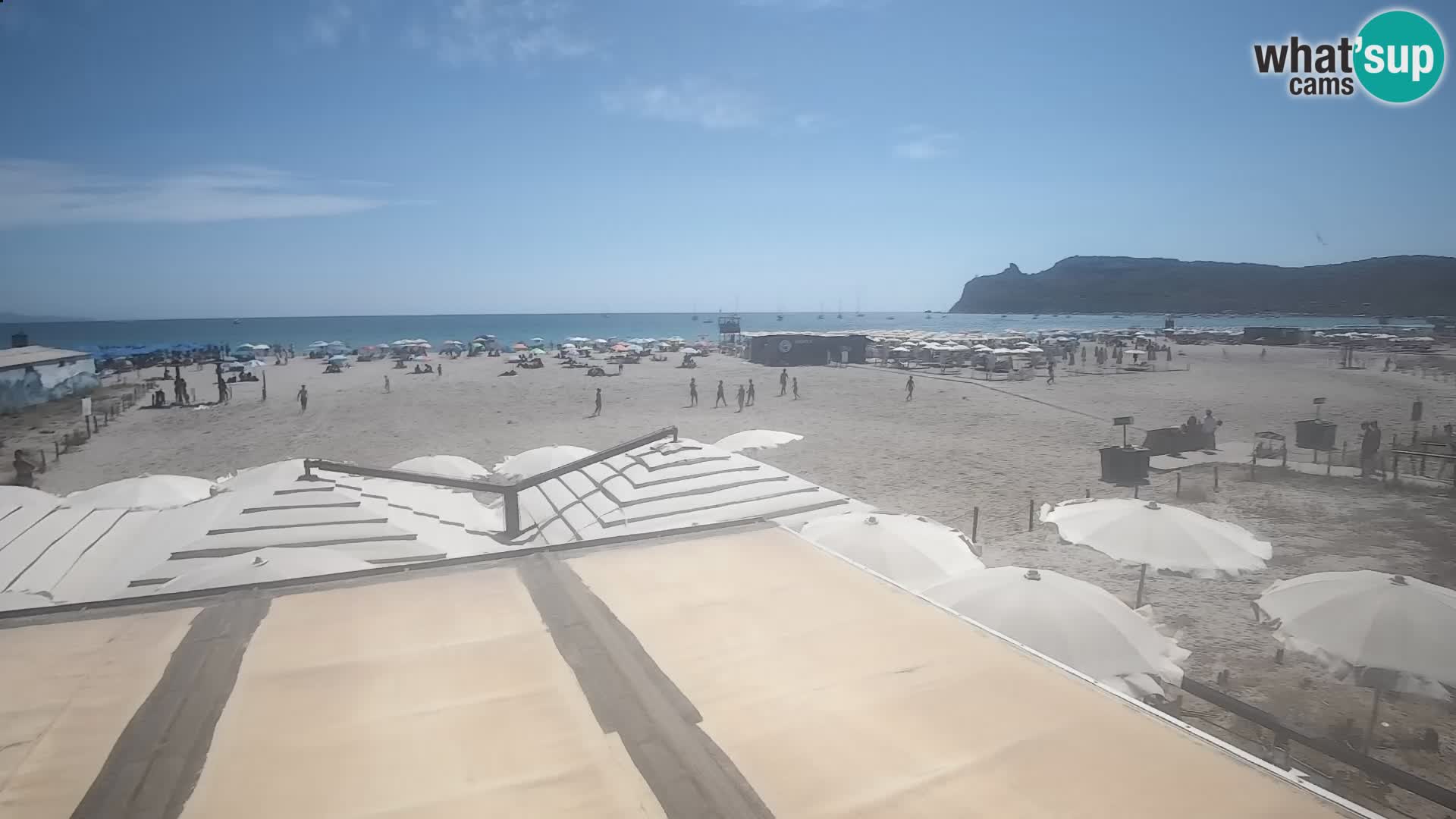 Poetto Strand Webcam | Cagliari | Sardinien
